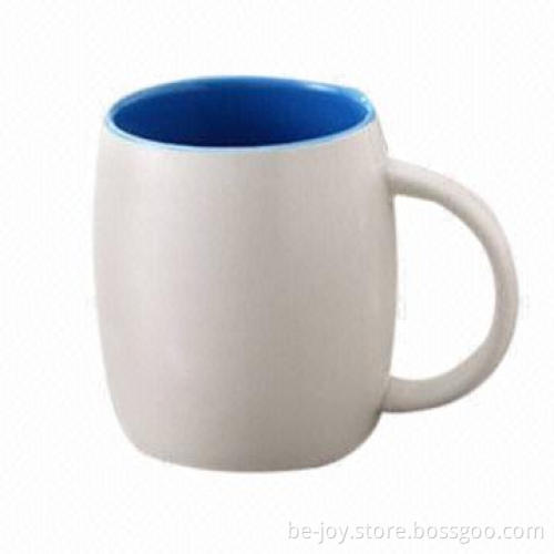 12oz Stoneware mug with full printing, various color are available, OEM orders are welcome